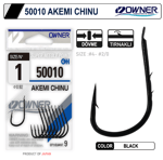 Owner 50010 Akemi Chinu Black İğne Tekli İğneler