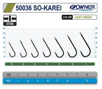 Owner 50036 So- Karei Light Green İğne Tekli İğneler