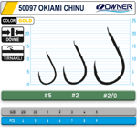 Owner 50097 Okiami-Chinu Gold İğne - 2 Tekli İğneler