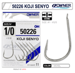 Tekli İğneler Owner 50226 Koji Senyo White İğne