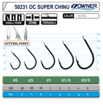 Owner 50231 Cut Super Chinu White İğne Tekli İğneler