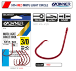 Owner 5114 Mutu Light Red Tekli İğneler