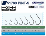 OWNER 51789 PINT-S Tekli İğneler