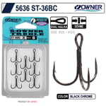 Üçlü İğneler Owner 5636 St-36 Black Chrome Çarpma İğne - 2