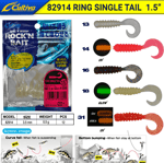 Silikon Yemler Owner 82914 Ring Single Tail 3.5 cm Lrf Silikon Yem - 31