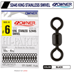 OWNER Owner 52445 King Stainless Swivel - 6 Klips & Fırdöndü