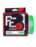 İp Misinalar Pandora Balıkçılık PE-8 8x 300mt Lıght Green İp Misina   - 0.30MM