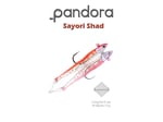 Silikon Yemler Pandora Balıkçılık Sayori Shad 8 Cm 12 Gr