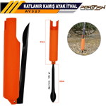 Tripodlar Portfish Katlanır Kamış Ayağı Büyük İthal