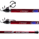 Surf Kamışları Remixon Strong 3.90m 100-250gr Red Tele Surf Kamış