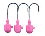 Jig Head ve Zokalar RIVER MAGIC JIG HEAD PINKGLOW 3P - 2GR