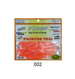 Silikon Yemler River Twister Tail 6 cm 10pcs Silikon Yem  - 1