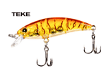 Maket Yemler Ryuji Baby Minnow Sinking 5cm 4.5gr Maket Yem - PURPLE HEAD GLOW