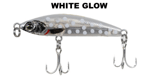 Maket Yemler RYUJI GHOST MINNOW 5CM 8GR - WHITE GLOW