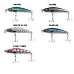 Maket Yemler RYUJI GHOST MINNOW 5CM 8GR - WHITE GLOW