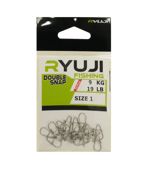Ryuji Japanese Double Snap (20 Adet)  Klips & Fırdöndü