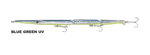 Maket Yemler RYUJI PREDATOR SINKING 25.5MM 30.6GR MAKET YEM  - BLUE GREEN UV