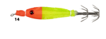 Kalamar Zokaları Ryuji Soft Squid 5cm Silikon Kalamar Zokası