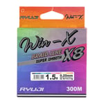 İp Misinalar Ryuji Winx X8 300M Multi Color İp Misina - 0.18MM