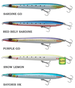 Maket Yemler Savage Gear Surf Walker 2.0 18cm 42.5gr Sinking Sahte Balık - SNOW LEMON