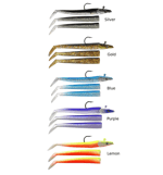 Silikon Yemler Sea Horse Sandeel Soft Lure 10 Cm 14 Gr Silikon Yem  - PURBLE