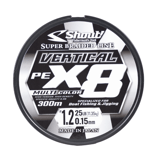 İp Misinalar Shout Vertical X8 300M Multicolor İp Misina
