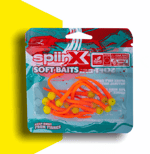 Silikon Yemler SPIINX MICE TAIL SİLİKON 8CM 12P  - FIRE TIGER