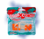 Silikon Yemler SPIINX MICE TAIL SİLİKON 8CM 12P  - FIRE TIGER
