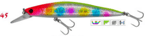 Maket Yemler Wily Deep Swimmer 10 cm Maket Balık 17 gr Sinking