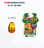 Tai Rubber & Slow Jig Yemler Xesta Tai -Raba Scramble Egg Kafa 80gr