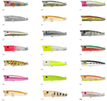 Maket Yemler Zipbaits Popper 68mm Su Üstü Popping 8.3gr Maket Balık