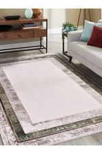 Amazon 12148 ViskonAkrilik İpeksi Dokunuş Salon Oturma Odası Mutfak Antre Halı Yolluk