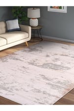 Amazon 12236 Viskon Akrilik İpeksi Dokunuş Salon Oturma Odası Mutfak Antre Halı Yolluk