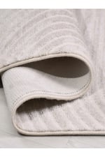 Artic 2615 Bej Triko Akrilik Yapışmaz Salon Halısı Oturma Odası Mutfak Halısı Sabit Ebat Halı