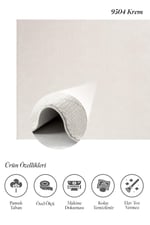 Leeds U. 9504 Yumuşak Tuşe Yüksek İlmek Özel Ölçü Salon Antre Mutfak Halı Yolluk
