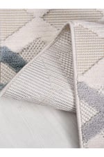 Perth PL02 Bej Tozumaz Dekoratif Salon Antre Mutfak Yatak Odası Halısı Yolluk Kilim
