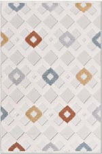 Perth PL02 Bej Tozumaz Dekoratif Salon Antre Mutfak Yatak Odası Halısı Yolluk Kilim