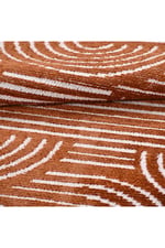 Rank Koleksiyonu 6110K Özel Ölçü Modern Jakarlı Dokuma Yıkanabilir Tozsuz Kilim Yolluk