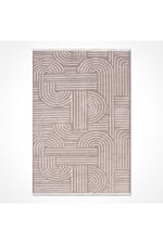 Rank Koleksiyonu 6111K Özel Ölçü Modern Jakarlı Dokuma Yıkanabilir Tozsuz Kilim Yolluk