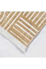 Rank Koleksiyonu 6112K Özel Ölçü Modern Jakarlı Dokuma Yıkanabilir Tozsuz Kilim Yolluk