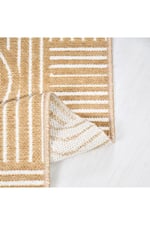 Rank Koleksiyonu 6112K Özel Ölçü Modern Jakarlı Dokuma Yıkanabilir Tozsuz Kilim Yolluk