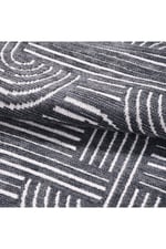 Rank Koleksiyonu 6116K Özel Ölçü Modern Jakarlı Dokuma Yıkanabilir Tozsuz Kilim Yolluk