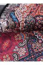 Retro 1039PC Multi Vintage Baskı Halı  Silinebilir Yıkanabilir Salon Antre Mutfak Halı Yolluk