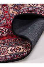 Retro 1039PC Multi Vintage Baskı Halı  Silinebilir Yıkanabilir Salon Antre Mutfak Halı Yolluk