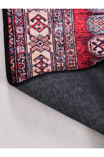 Retro 1039PC Multi Vintage Baskı Halı  Silinebilir Yıkanabilir Salon Antre Mutfak Halı Yolluk