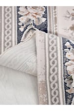 Suffolk 3101 Multi Triko Akrilik Yapışmaz Salon Halısı Oturma Odası Mutfak Halısı Sabit Ebat Halı