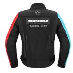 SPIDI MOTOJOY TEKSTİL CEKET SİYAH MAVİ KIRMIZI