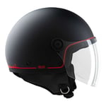 TUCANO URBANO EL JETTIN 6.0 YARIM KASK MILAN SKYLINE MAT SİYAH