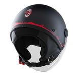 TUCANO URBANO EL JETTIN 6.0 YARIM KASK MILAN SKYLINE MAT SİYAH