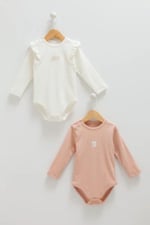 Kız Bebek Çıtçıtlı Body 2'li